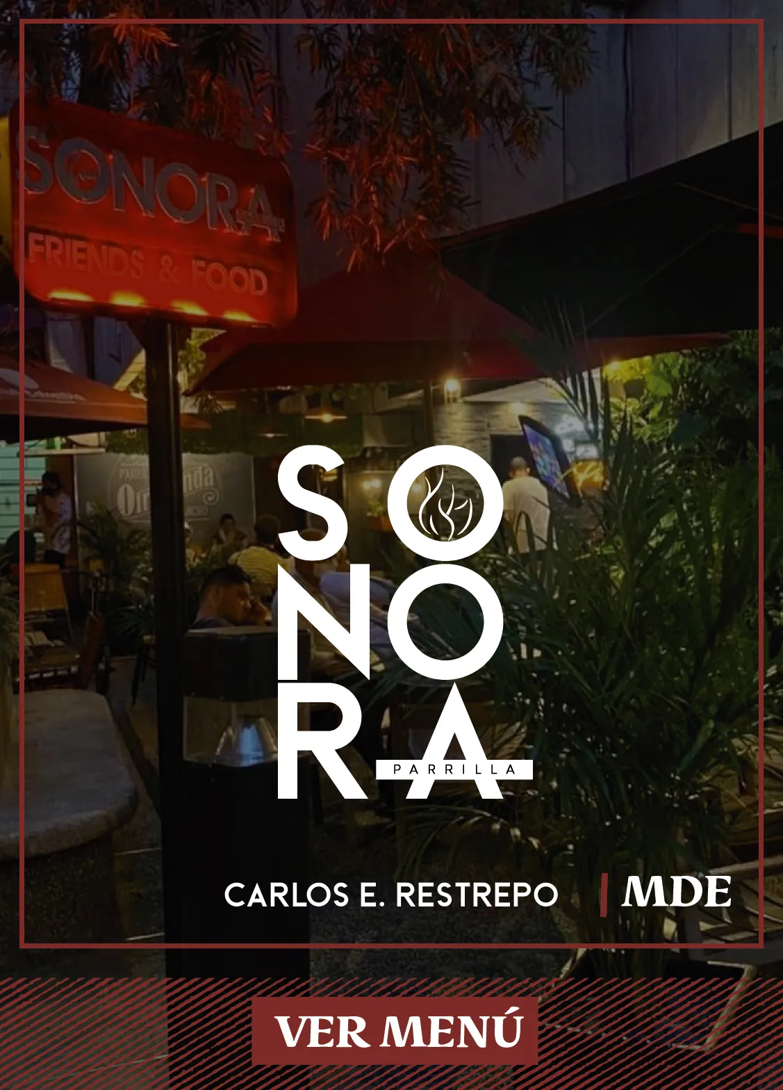 Sonora Carlos E. Restrepo - Vista exterior